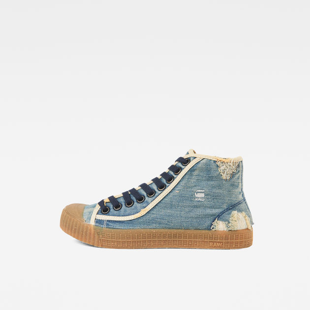 g star rovulc denim sneakers