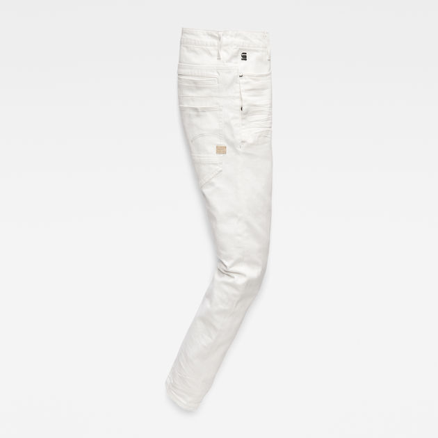 all white g star jeans