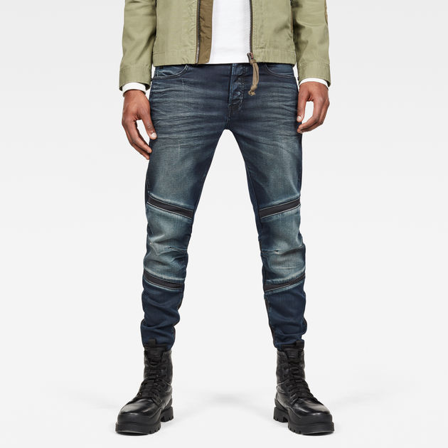 Motac Deconstructed Slim Jeans | Dark blue | G-STAR® US
