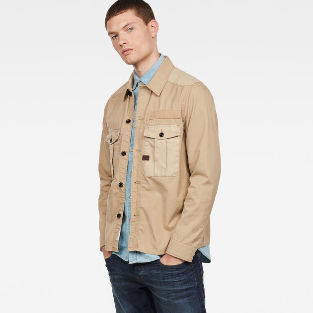 g star utility straight overshirt