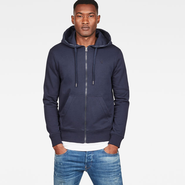 Graphic 8 Core Hooded Zip Through 