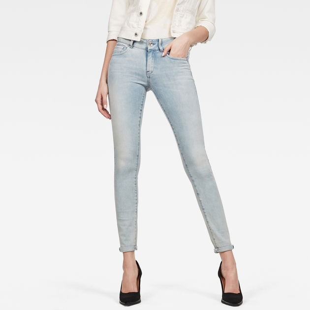 送料込★G-Star★ジーンズ Midge Cody Mid Waist Skinny Midge Cody Mid Waist Skinny Jeans | Dark blue | G-STAR® PL