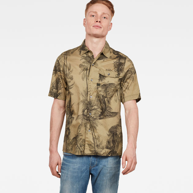 Xpo Straight Service Shirt Green G Star Raw