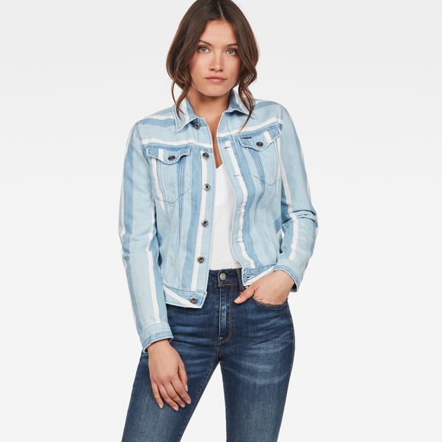 3301 Slim Jacket | Light blue | G-STAR® US