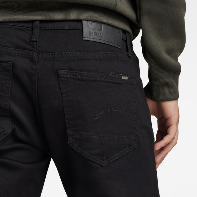 G-STAR MEN/'S 3301 Jeans Slim Nero