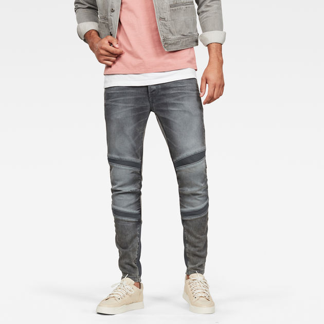 Motac 3D Slim Jeans | Faded Dry Waxed 