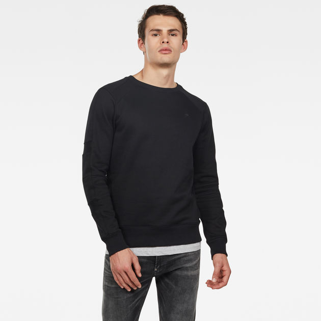 Motac Slim Sweater | Dark Black | G 