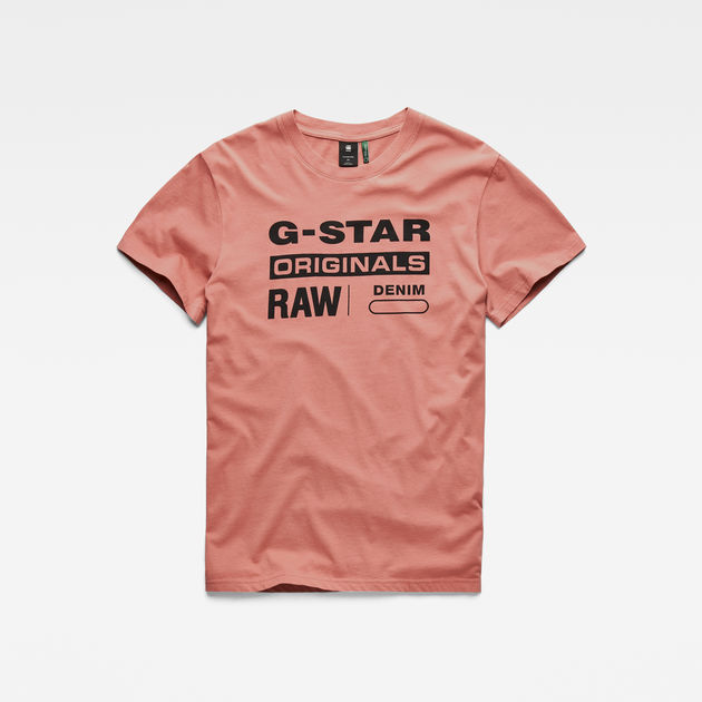 g star pink t shirt