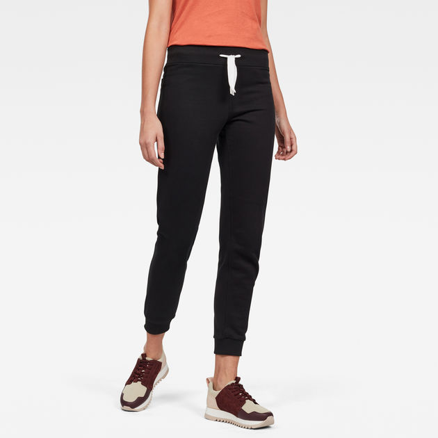 Black skinny sweatpants womens store