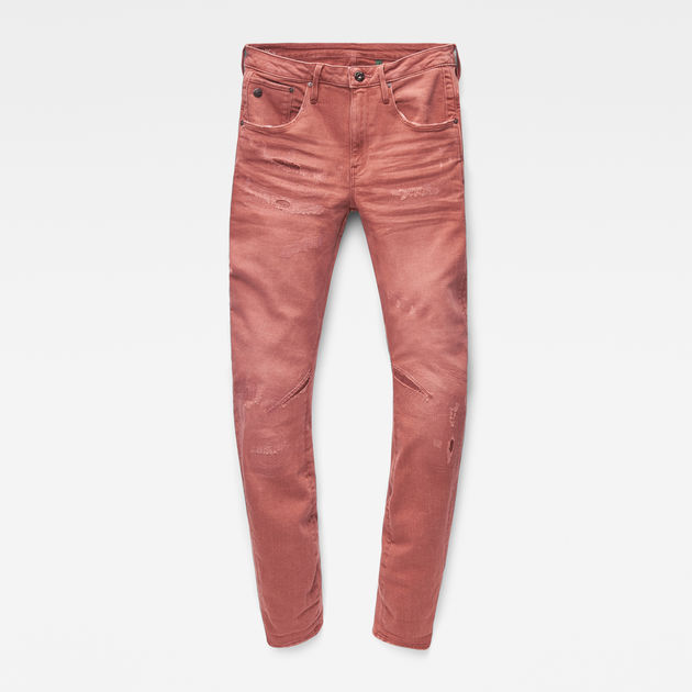 rose colored jeans