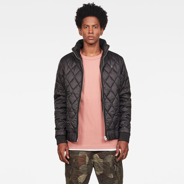 ジャケット・アウター G-STAR RAW MEEFIC QUILTED OVERSHIRT G-Star Raw Meefic Quilted Overshirt Hooded Quilt Jacket Size