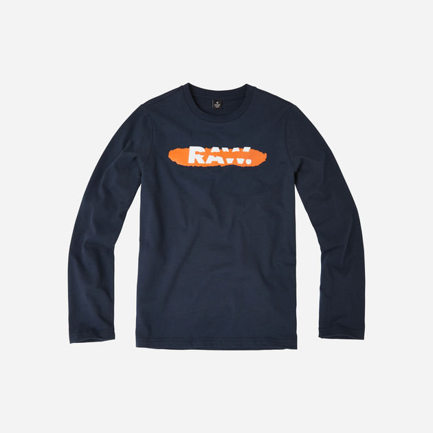 g star raw orange shirt