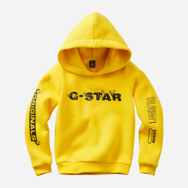 yellow g star hoodie