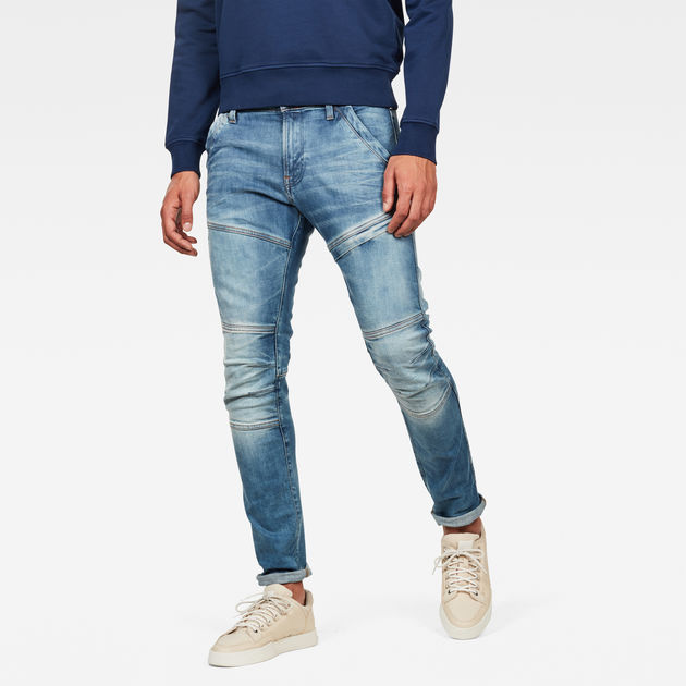 Rackam 3D Skinny Jeans | Faded Medium 