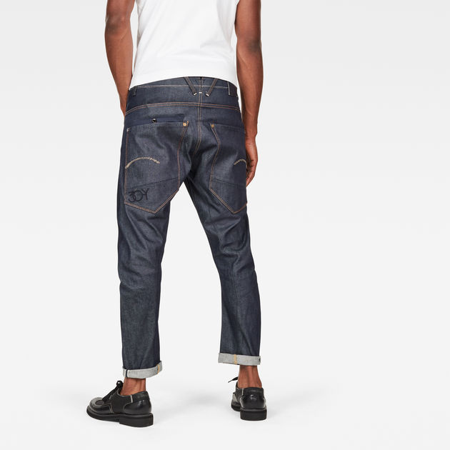 jean g star gris homme