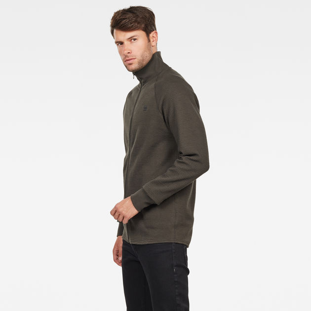 G-STAR RAW Mens Jirgi Zip Round Neck Cardigan
