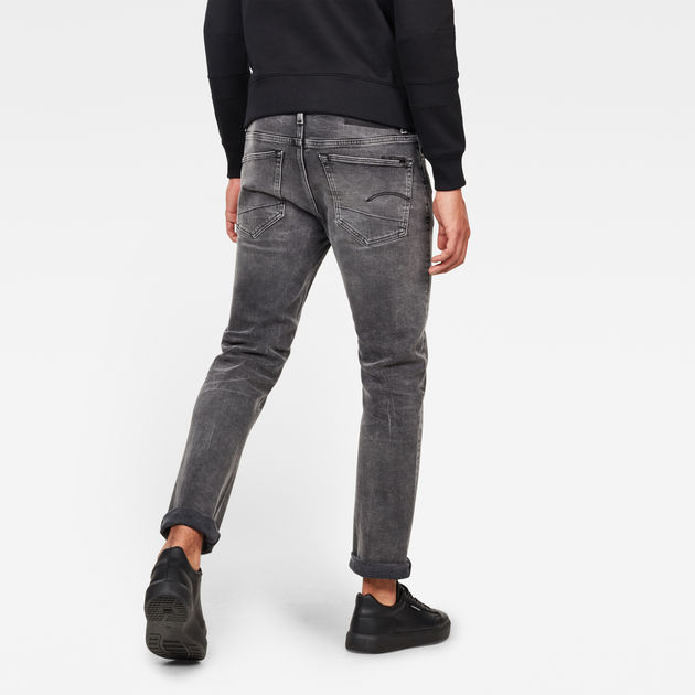 grey straight jeans