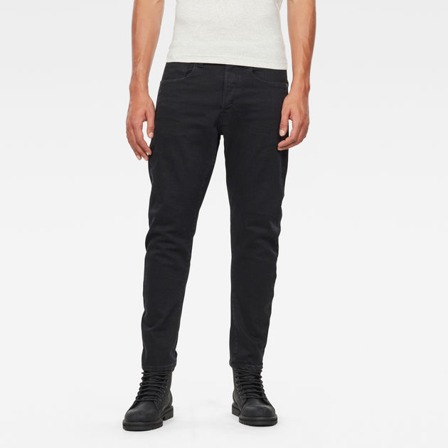 speaker candidate Sincerity Type C 3D Straight Tapered Jeans | Black | G-Star RAW®