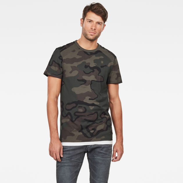 camo g star shirt