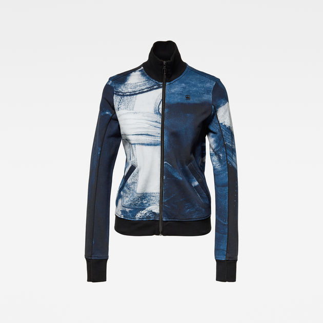 lanc slim tracktop sweater