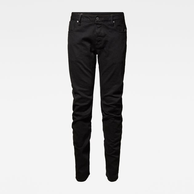 Arc 3D Slim Jeans | Pitch Black | G 