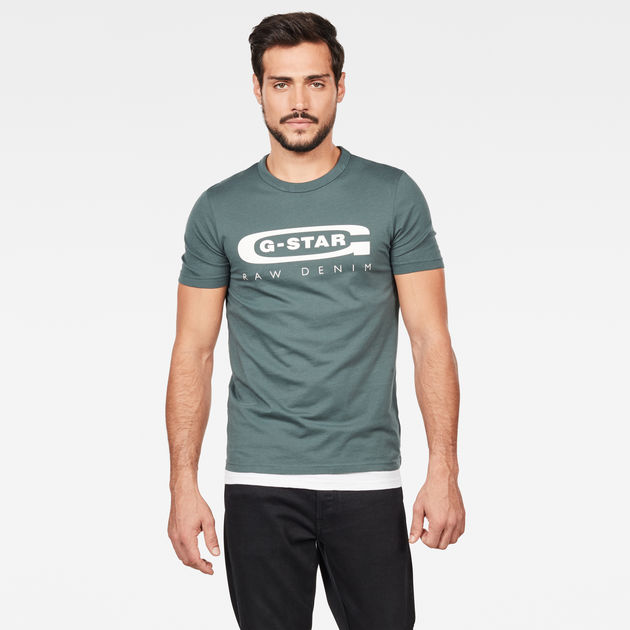 g star raw denim t shirt