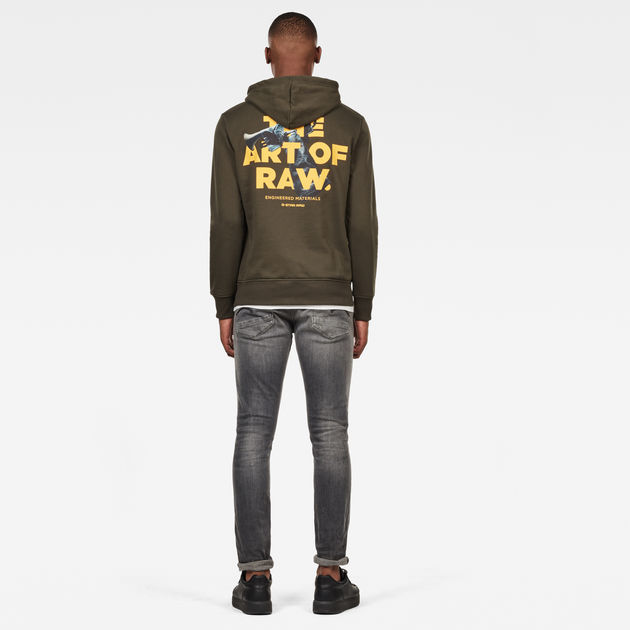 g star raw pullover hoodie