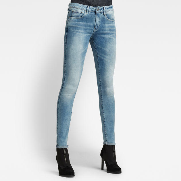 3301 mid skinny jeans