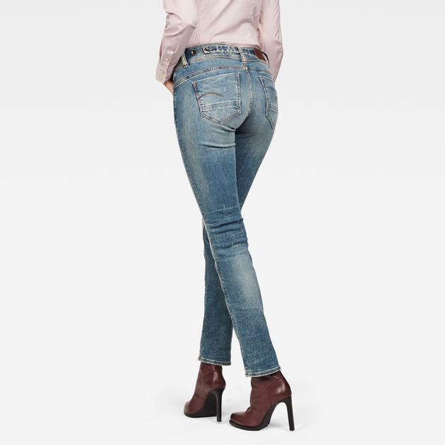 Midge Mid Straight Jeans | G-Star RAW®