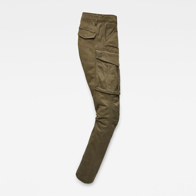 g star raw rovic tapered trousers green