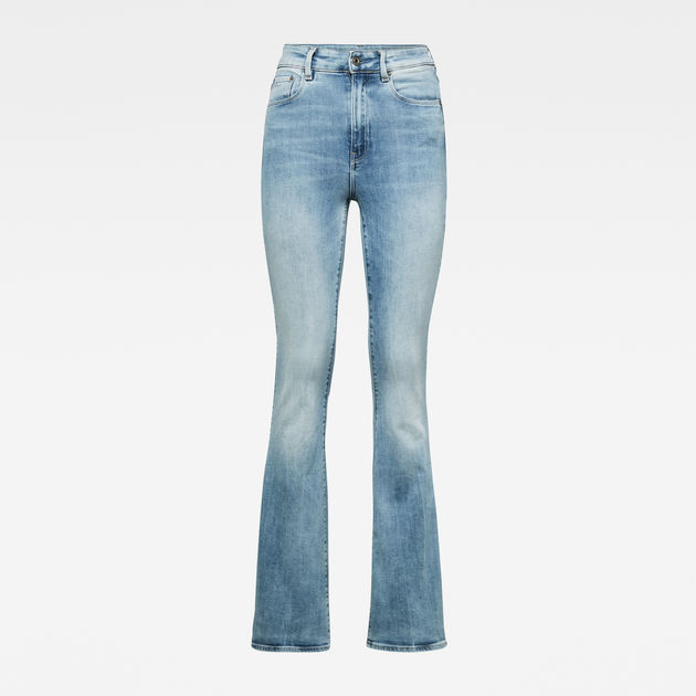 Vluchtig plannen dubbele 3301 High Flare Jeans | Medium blue | G-Star RAW®