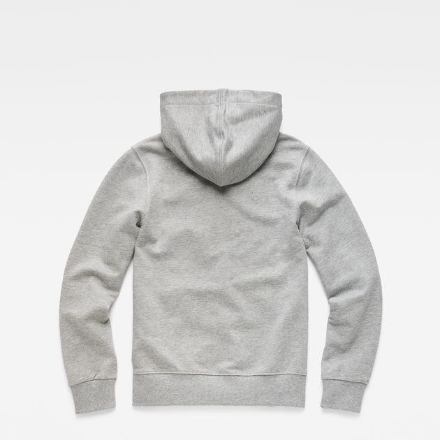 gray hooded sweater