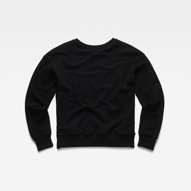 black sweater