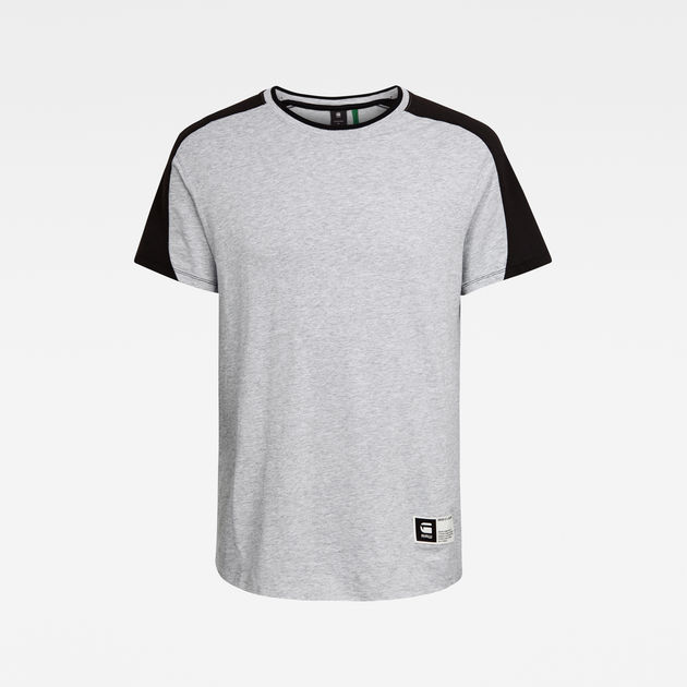 grey baseball t shirt