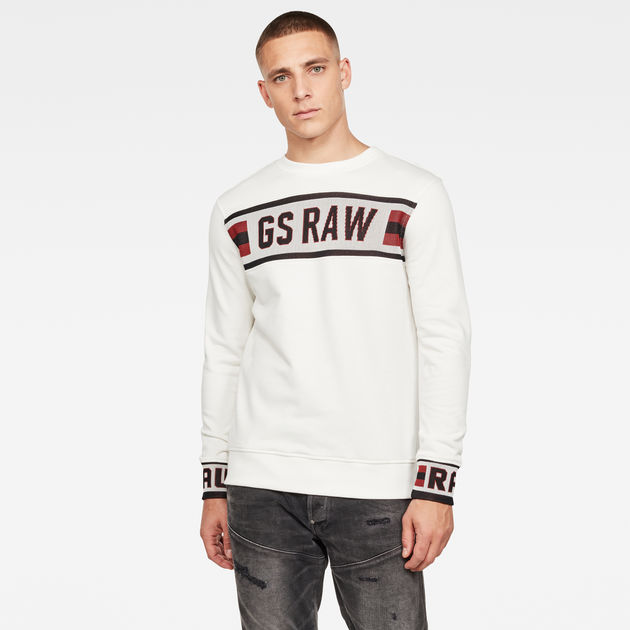 Gsraw Jacquard Sweater | Milk | G-Star RAW®