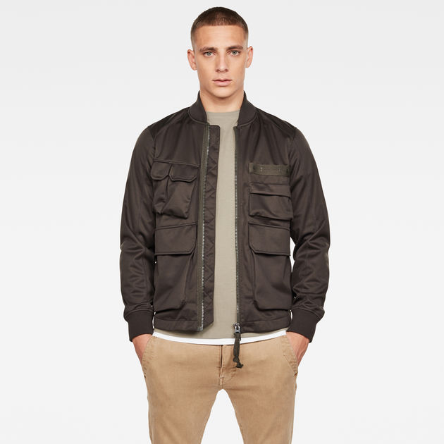 Multipocket Softshell Overshirt | Brown | G-Star RAW® US