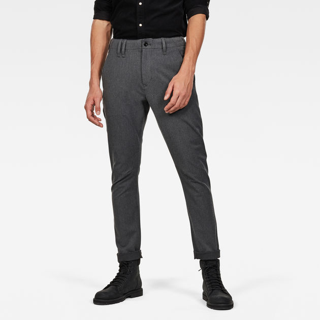 dark grey chino pants