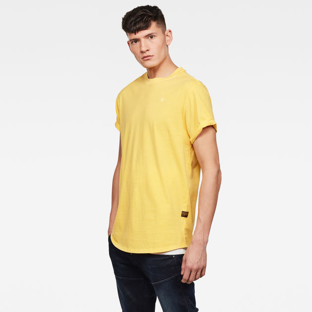 g star yellow t shirt