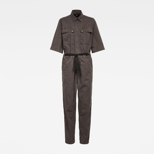 Army Straight Jumpsuit