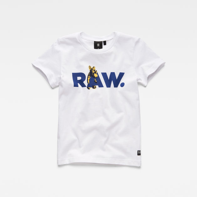 T Shirt White G STAR ZA