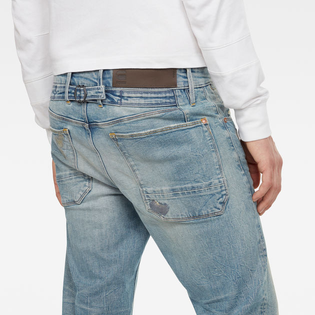 relaxed tapered jeans mens