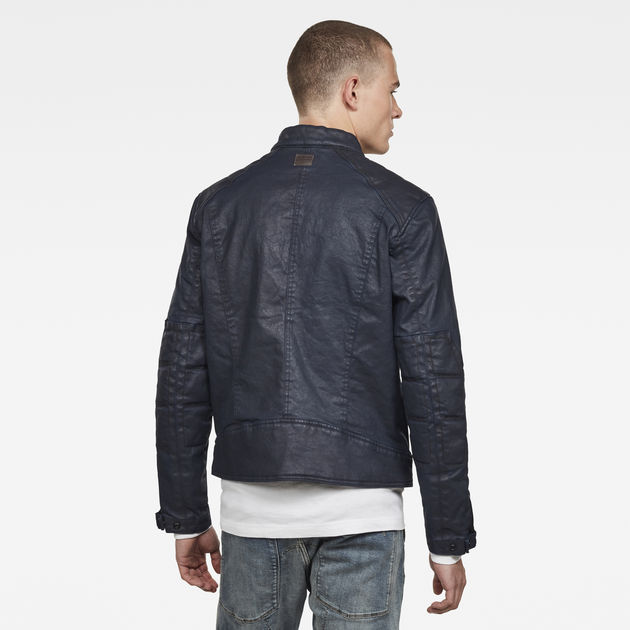 Taille buitenste oven Biker Denim Jacket | Dark blue | G-Star RAW®