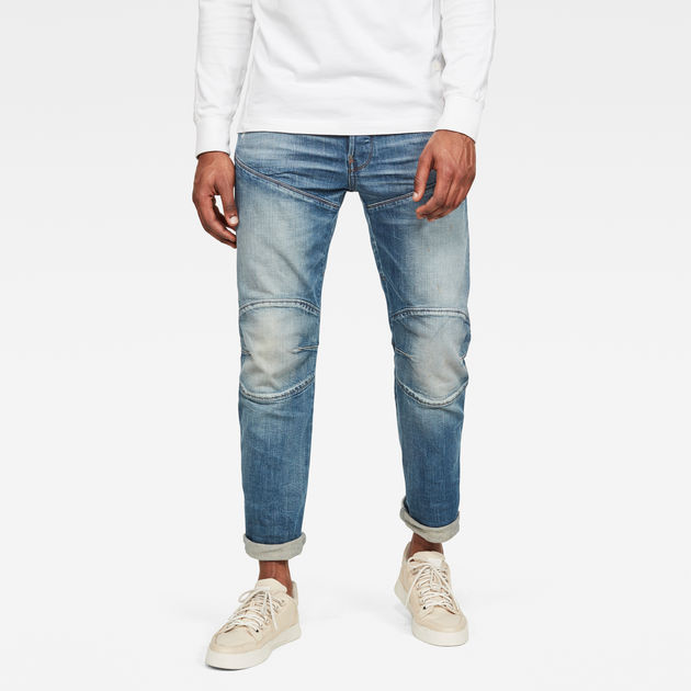 5620 3D Straight Jeans | Antic Faded 