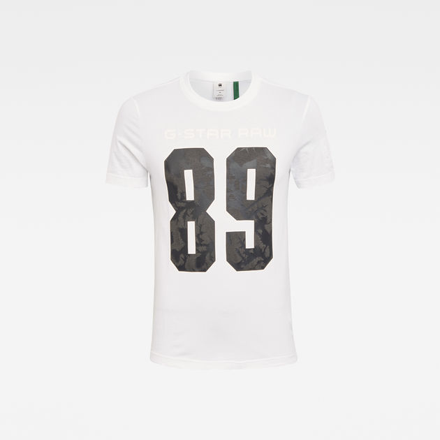 89 Thistle GR Slim T-Shirt | White | G 