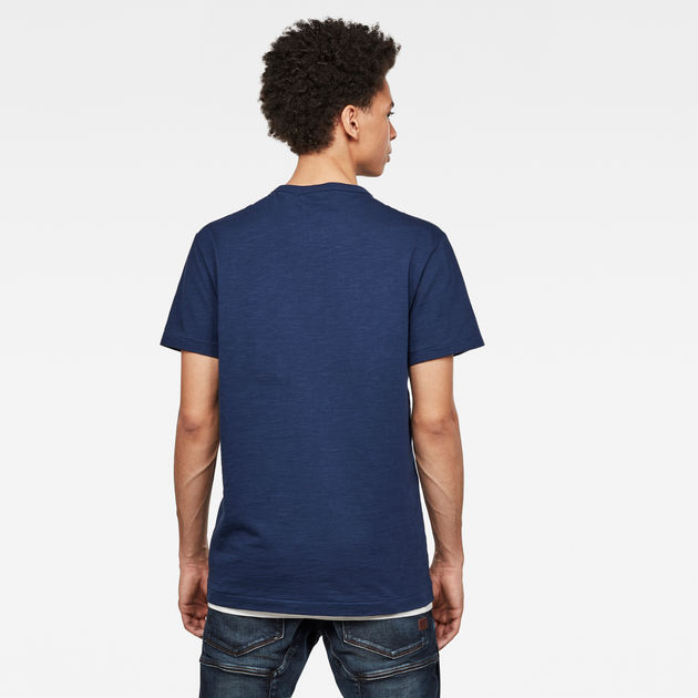 G-STAR RAW Contrast Pocket Straight T-Shirt Homme
