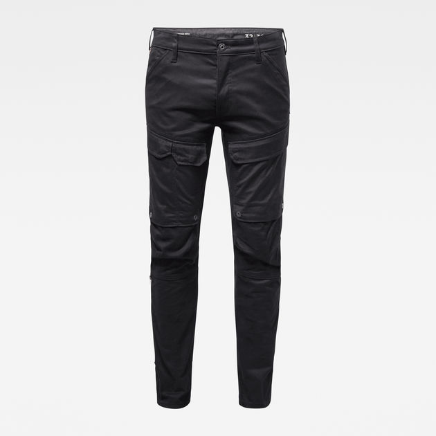Front Pocket Slim Cargo Pants | Dark 