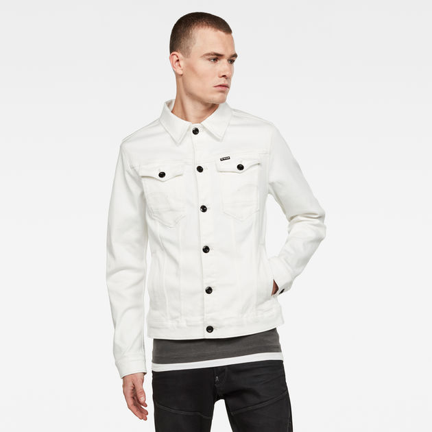 white g star jacket