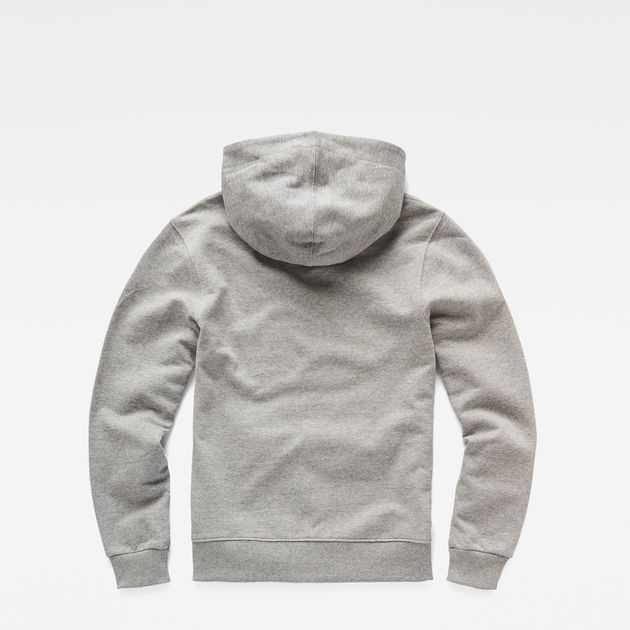 gray hooded sweater