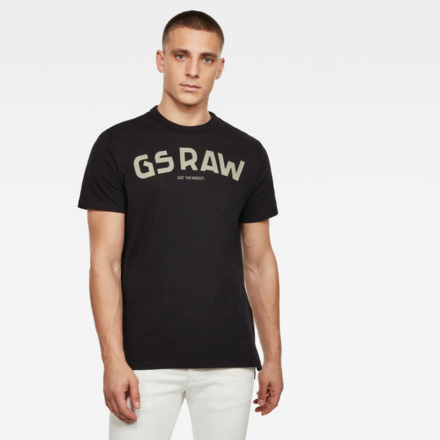 g star raw black t shirt