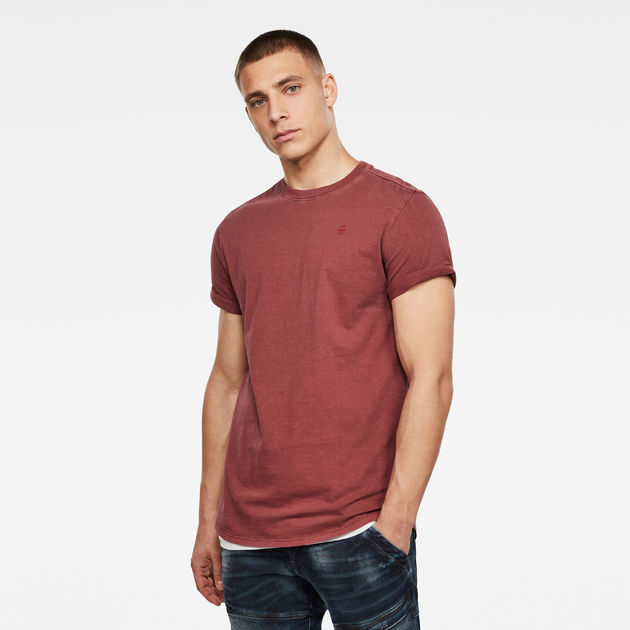 g star raw red t shirt